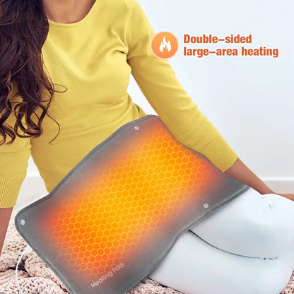 Graphene Heating Pad Electric Hand Warmer Fast Heated Hand Warm Bag Lumbar Leg Heating Blanket Washable Super Soft Pad