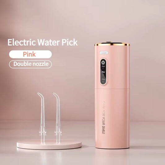 1 PCS Portable Water Floss USB Rechargeable Oral Irrigator 280ML Electric Tooth Cleaning Device 3 Modes Waterproof Irrigator