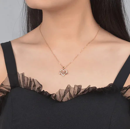 Collier Simple Cœur Clavicule