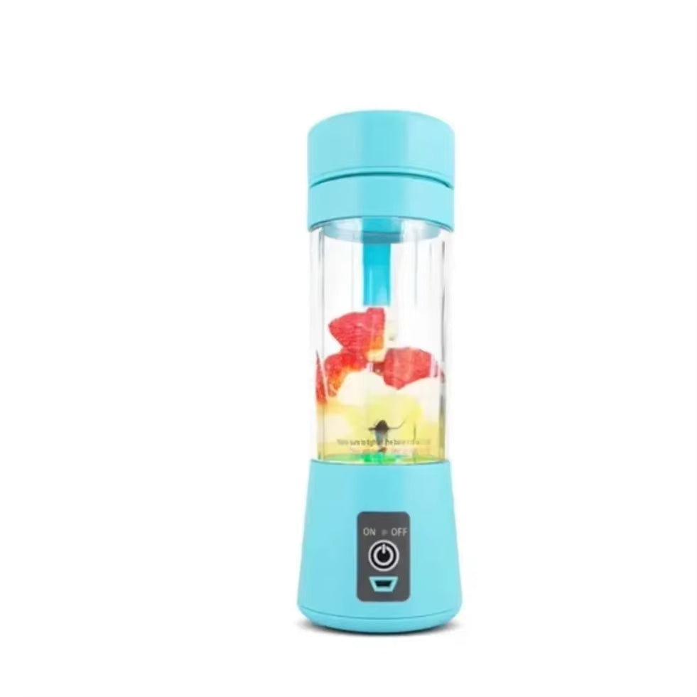 Portable Mini Blender for Shakes and Smoothies Rechargeable USB 380ML Traveling Fruit Juicer Cup Hand Fruit Blender Juicing Cup